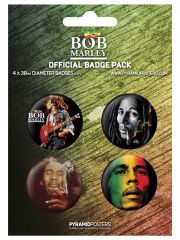 Button Set Bob Marley