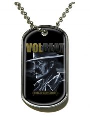 Erkennungsmarke Volbeat Outlaw Gentlemen Dog Tag Halskette