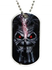 Erkennungsmarke Iron Maiden Eddie Candle Finger Dog Tag Halskette