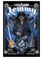 Poster Lemmy Born To Lose