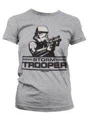 Star Wars Girlie T-Shirt Aiming Stormtrooper