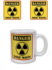Danger Toxic Waste Kaffeetasse