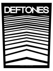 Deftones Rückenaufnäher Abstract Lines