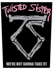 Twisted Sister Rückenaufnäher Take it