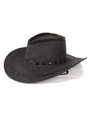 Kinder Cowboy Hut schwarz
