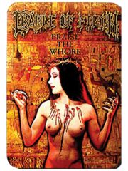3 Aufkleber Cradle of Filth Whore