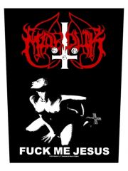 Marduk Rückenaufnäher Fuck me Jesus