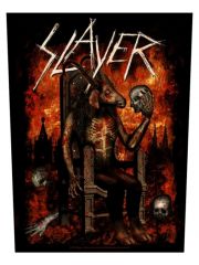 Slayer Rückenaufnäher Devil On Throne