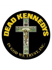 Dead Kennedys Rückenaufnäher In God We Trust