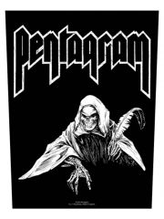 Pentagram Rückenaufnäher Reaper