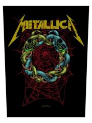 Metallica Rückenaufnäher Tangled Web