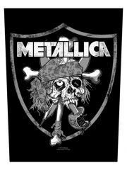 Metallica Rückenaufnäher Raiders Skull