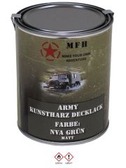 Militär Farbdose Army 1 Liter NVA grün