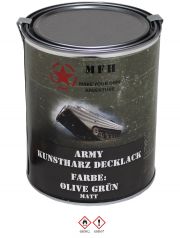 Militär Farbdose Army 1 Liter oliv grün