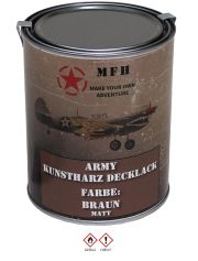 Militär Farbdose Army 1 Liter braun