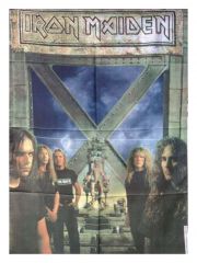 Iron Maiden Poster Fahne Faces