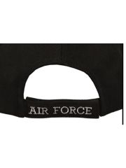 Baseball Cap Air Force schwarz