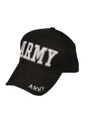 Baseball Cap Army schwarz