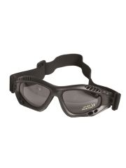 Motorrad Schutzbrille schwarz