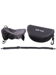 Antifog Sonnenbrille mit Etui schwarz