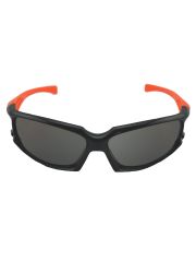 Kinder Sonnenbrille schwarz rot Bügel schmal