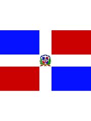 Fahne Dominikanische Republik