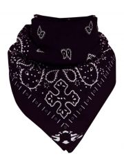 Bandana Old School dunkelbraun