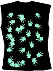 Ärmelloses Shirt Marijuana