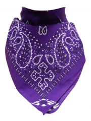 Bandana Old School lila