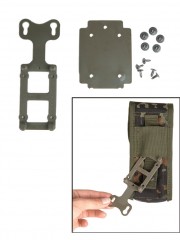 2 Bundeswehr Adapter Platten für Koppeltragesystem