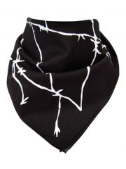Bandana Totenkopf Stacheldraht