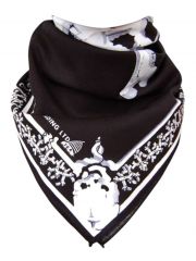 Bandana Totenkopf schwarz
