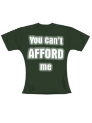 T-Shirt You Cant in oliv