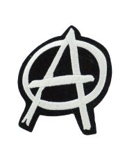 Aufbügler Anarchy Logo schwarz