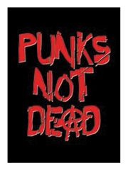 3 Punks not dead Postkarten
