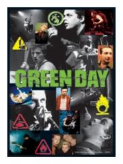 3 Green Day Fotos Postkarte