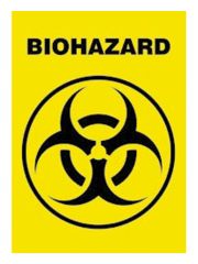 3 Biohazard Postkarten