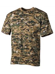 US Army T-Shirt Digital Woodland