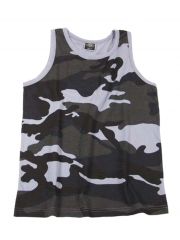 US Tank Top Muskelshirt Skyblue