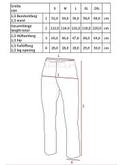 Regenhose schwarz
