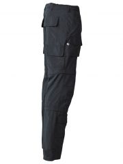 Multifunktionshose schwarz mit 3/4-Hose