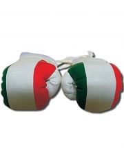 Kleine Boxhandschuhe Italienflagge