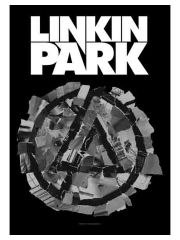 Linkin Park Poster Fahne Pieced Together