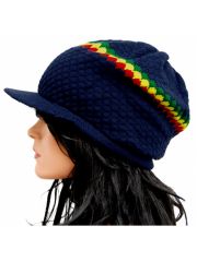 Rasta Cap blau