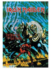 Iron Maiden Poster Fahne The Number of The Beast