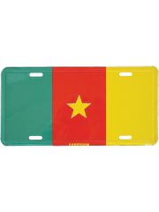 Autoschild Camerun Flagge