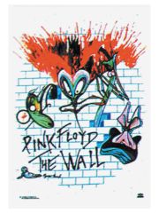 Pink Floyd Poster Fahne The Wall