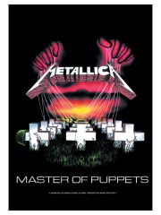 Metallica Poster Fahne Master of Puppets