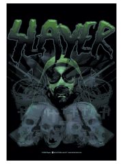 Slayer Poster Fahne Gas