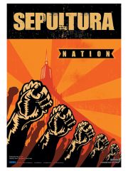 Sepultura Poster Fahne Nation